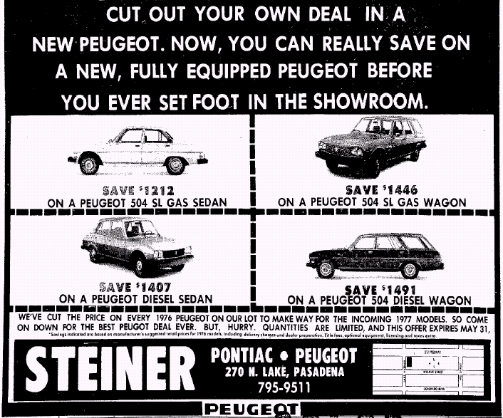 Steiner Pontiac-Peugeot